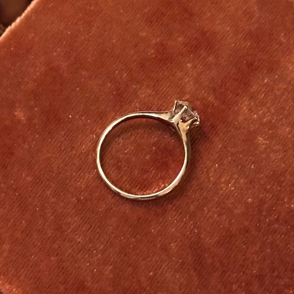 Antique 1.28ct OEC Diamond Victorian Solitaire 14K Yellow Gold Size 6.5 - Picture 14 of 14